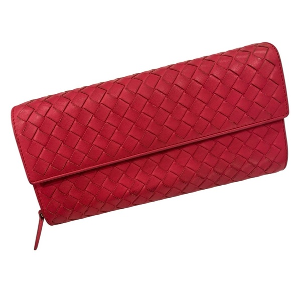 Bottega Veneta | Intracciato Woven | Wallet in Box | Barbie Pink - Picture 3 of 12